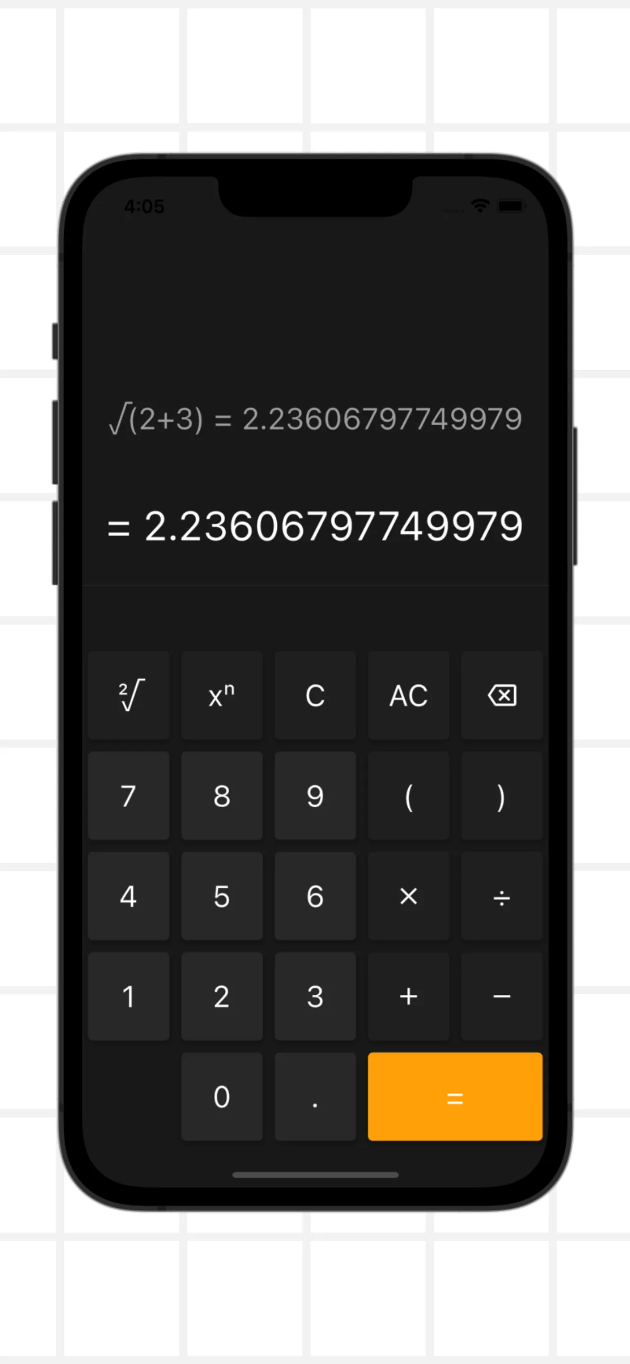 Simple square root calculator | Indus Appstore | Screenshot