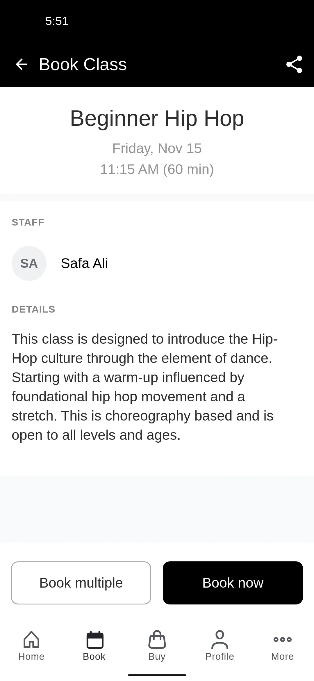 The Underground Dance Centre | Indus Appstore | Screenshot