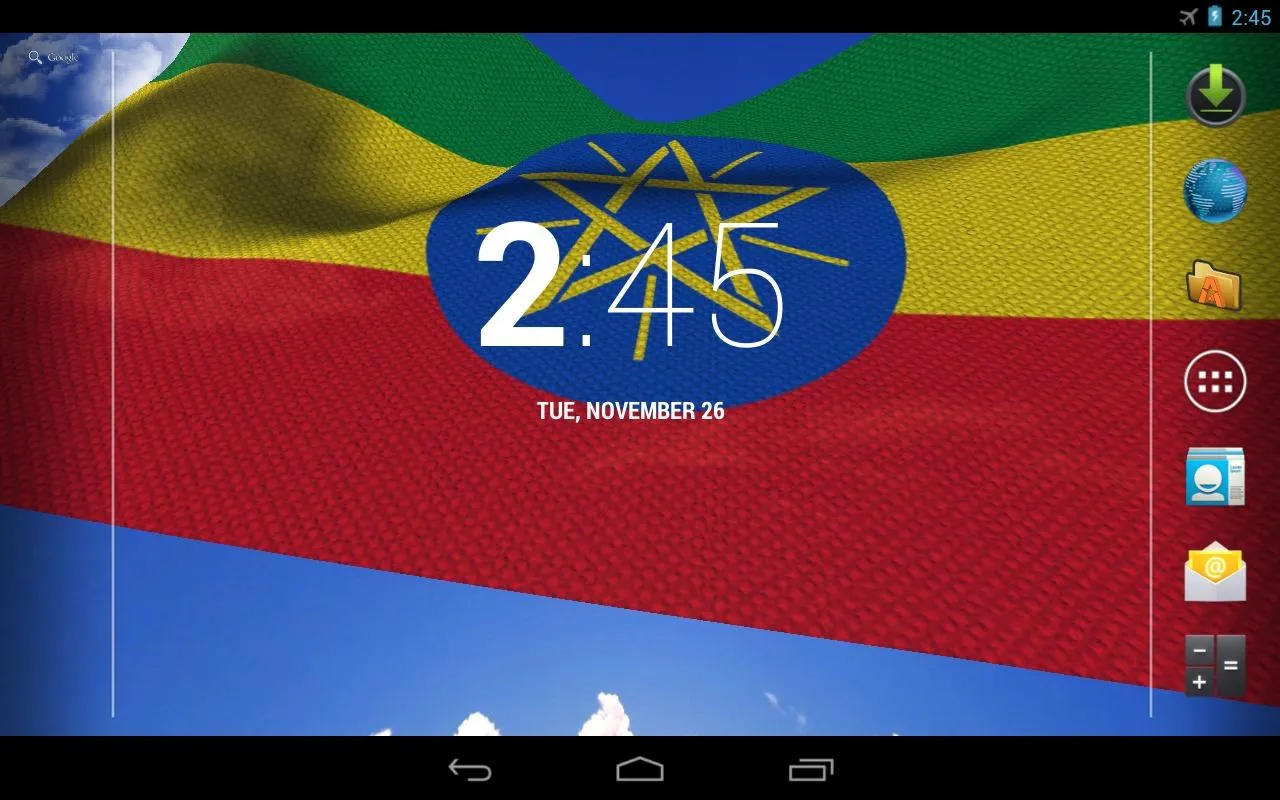 Ethiopia Flag Live Wallpaper | Indus Appstore | Screenshot