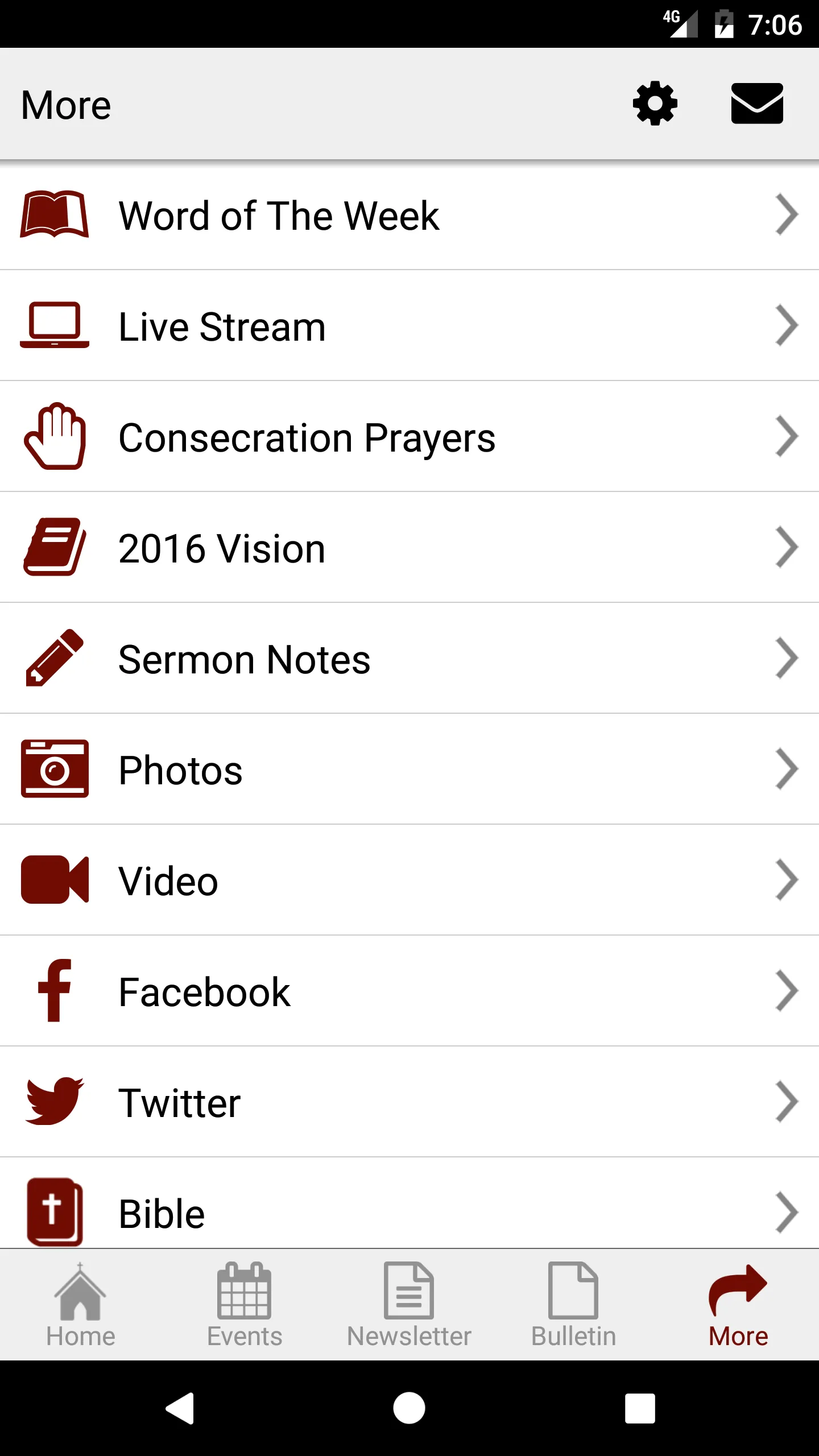 Mount Tabor Church | Indus Appstore | Screenshot