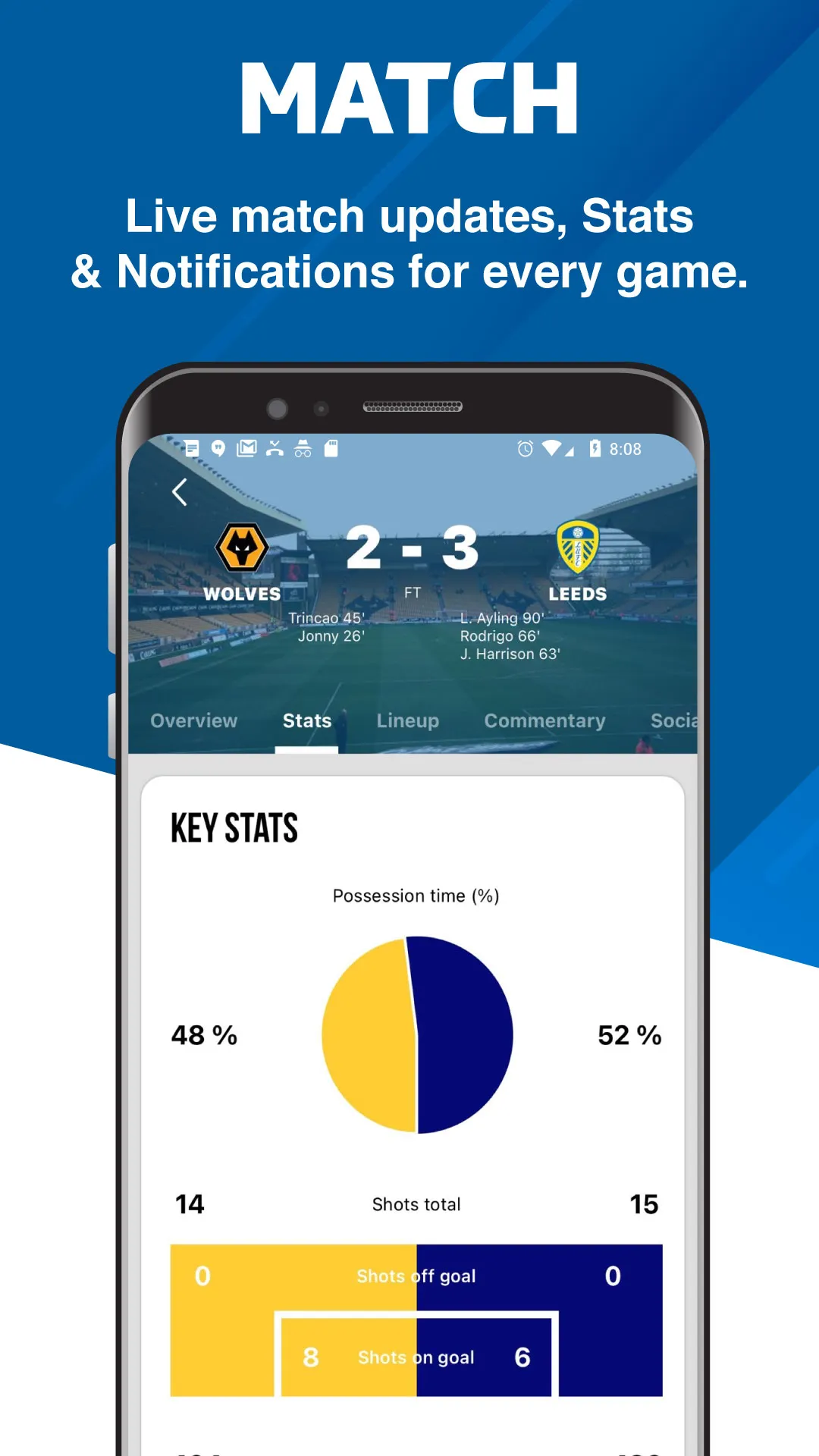 LUFCMOT - Live Scores & News | Indus Appstore | Screenshot