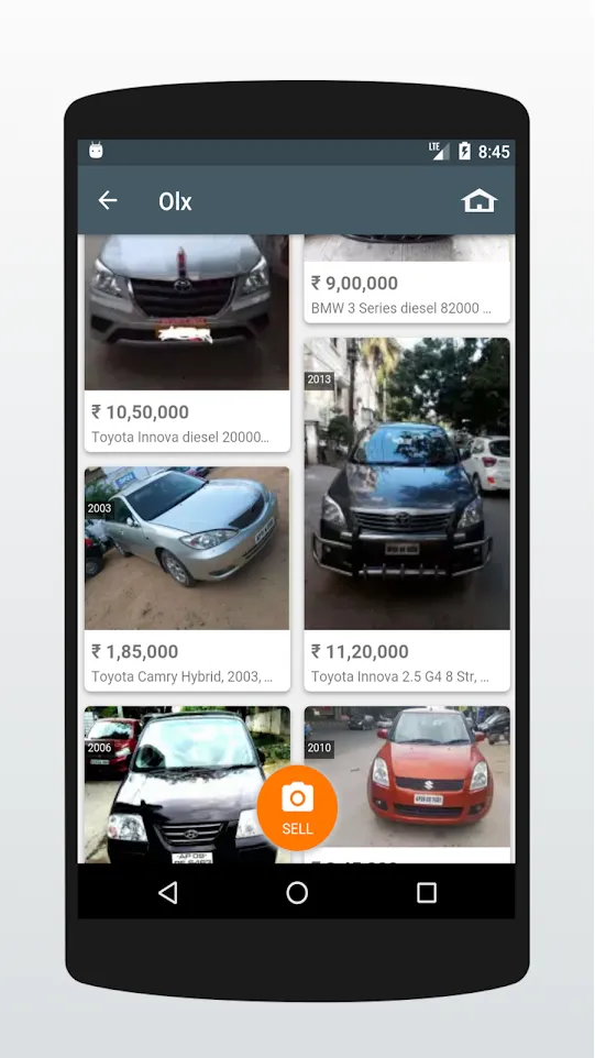 Used Cars in Hyderabad | Indus Appstore | Screenshot