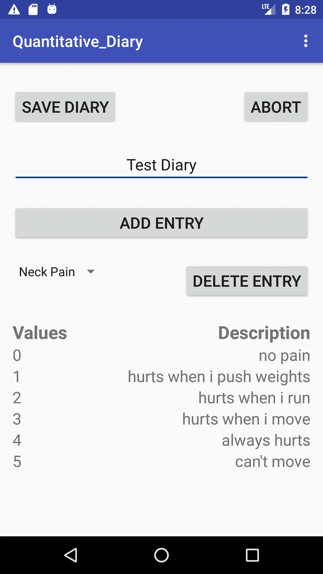 Quantitative Diary | Indus Appstore | Screenshot