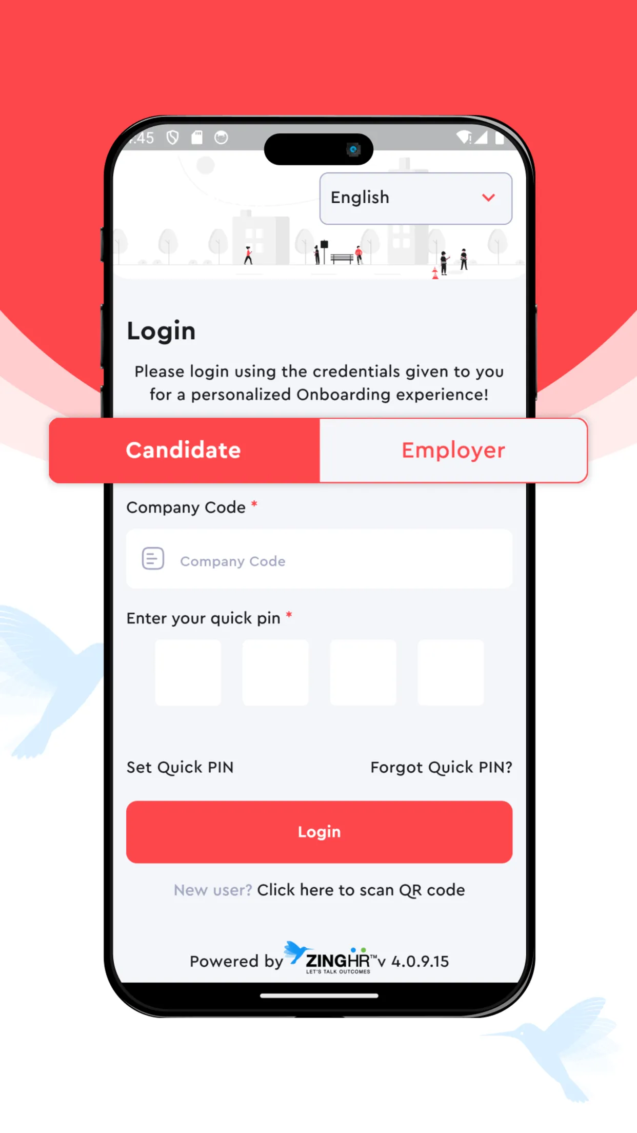 ZingHR Onboarding | Indus Appstore | Screenshot