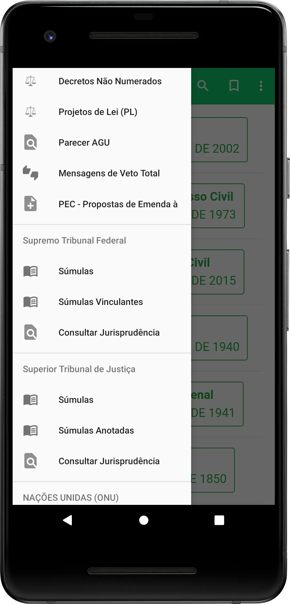 AsLeis - Legislação | Indus Appstore | Screenshot