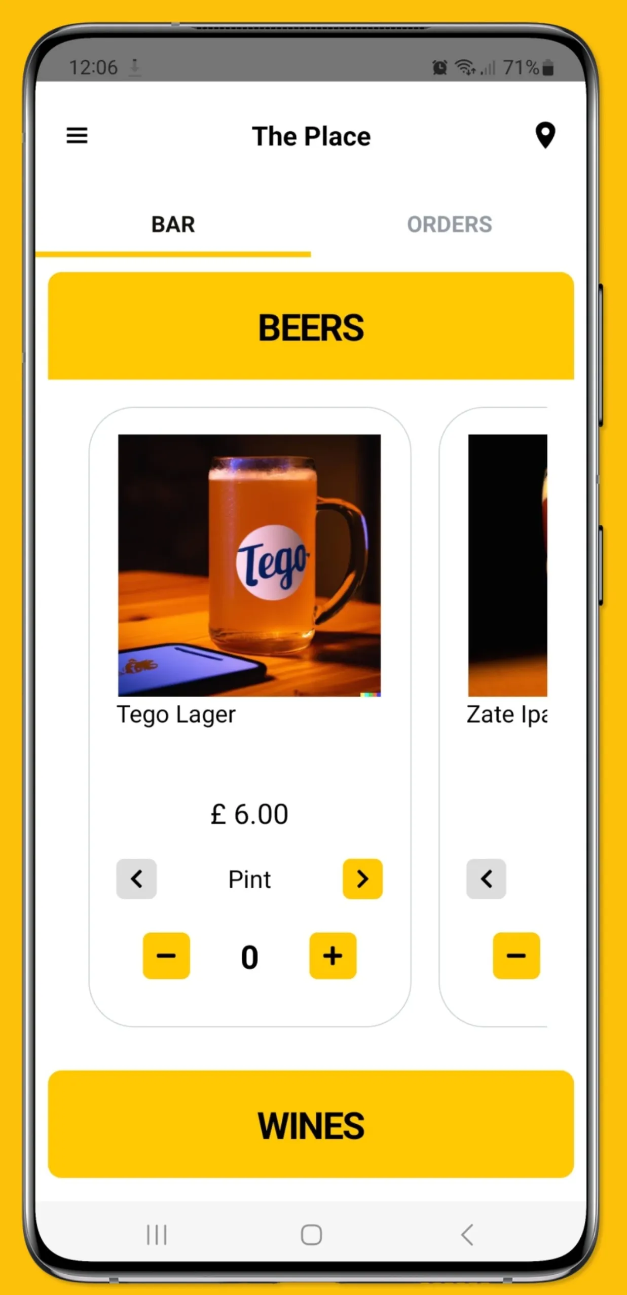 DrinKing App | Indus Appstore | Screenshot