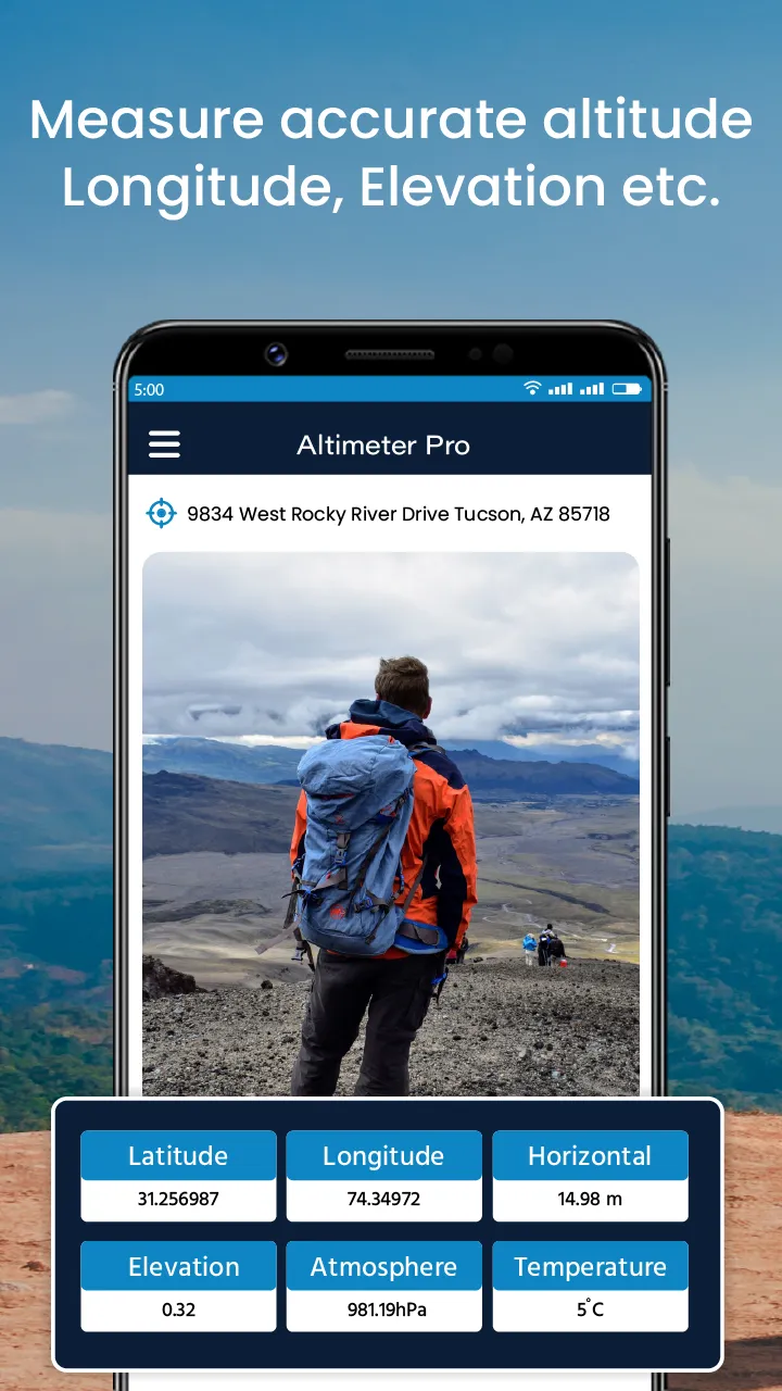 Altimeter Pro & GPS Altitude | Indus Appstore | Screenshot