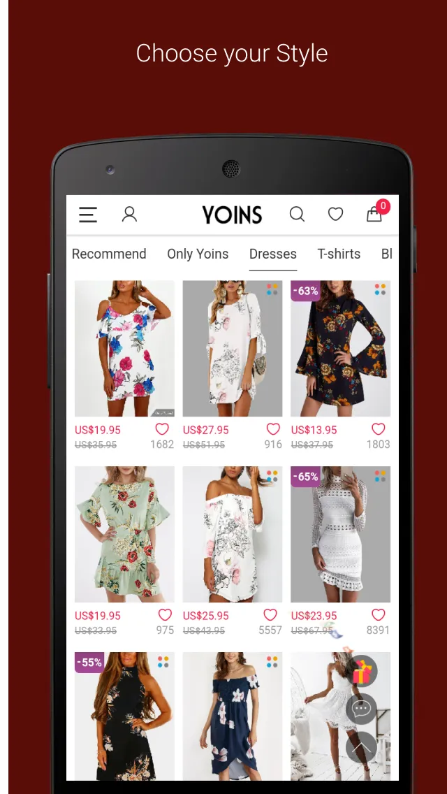 Cheap Dresses online shopping | Indus Appstore | Screenshot