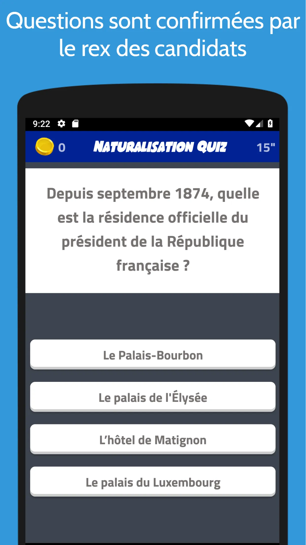 Naturalisation Quiz | Indus Appstore | Screenshot