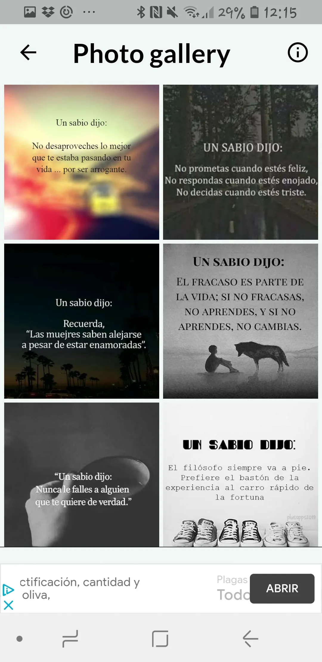 UN SABIO DIJO | Indus Appstore | Screenshot