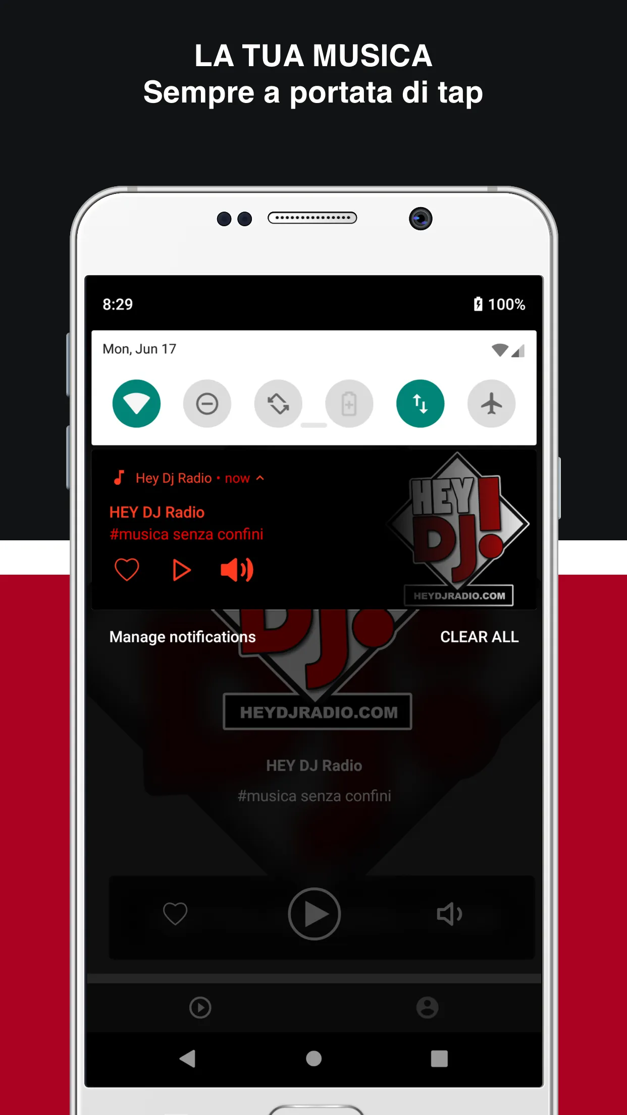 Hey Dj Radio | Indus Appstore | Screenshot