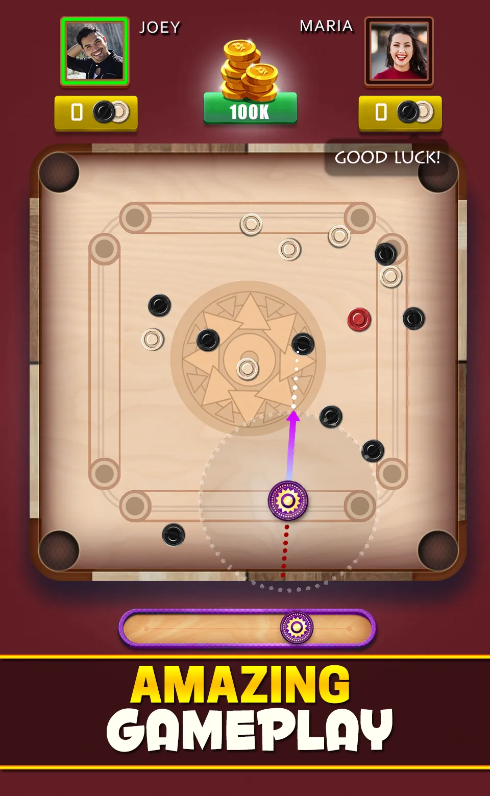 Carrom Club: Carrom Board Game | Indus Appstore | Screenshot