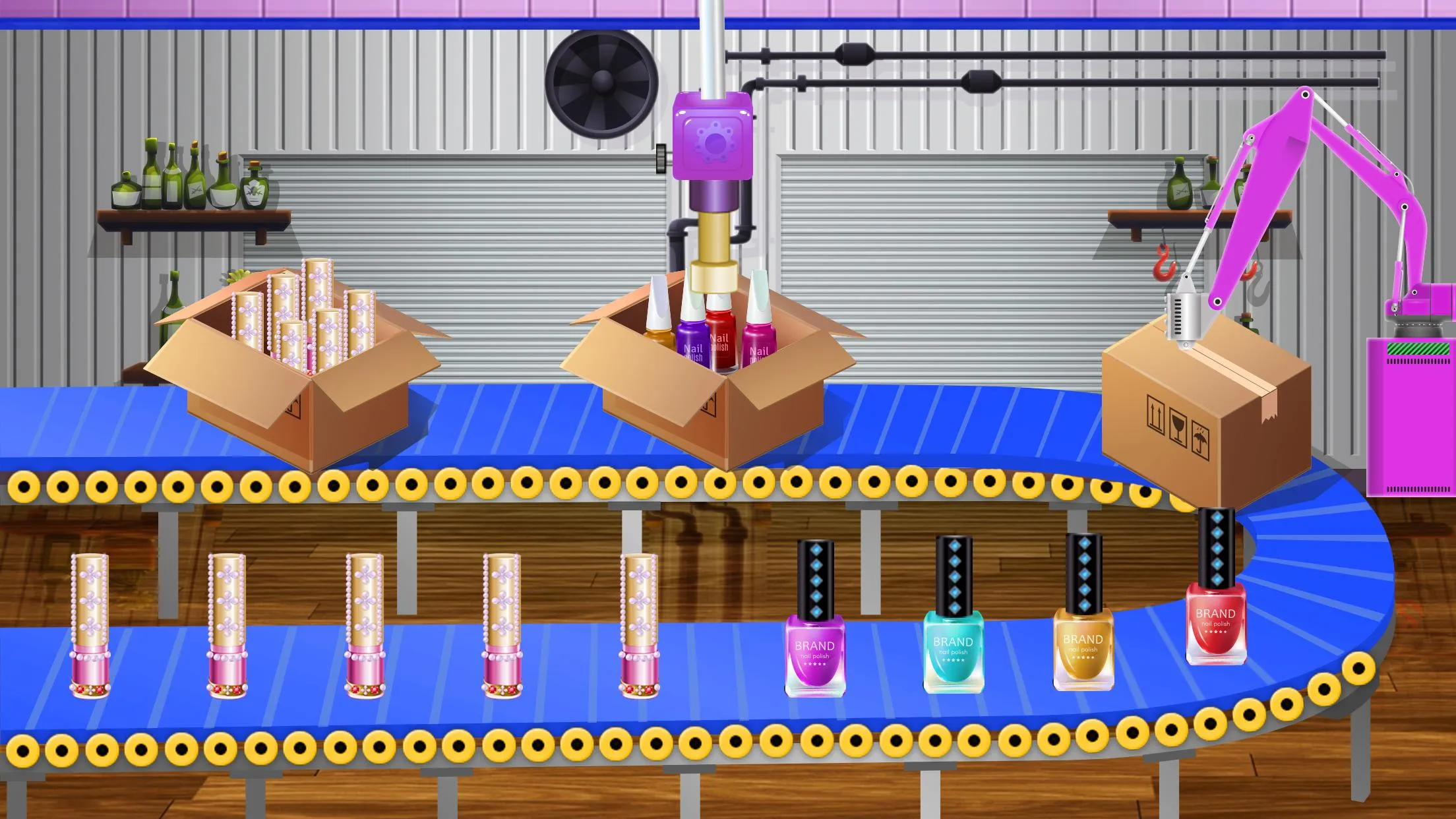 Nail Polish & Lipstick Factory | Indus Appstore | Screenshot