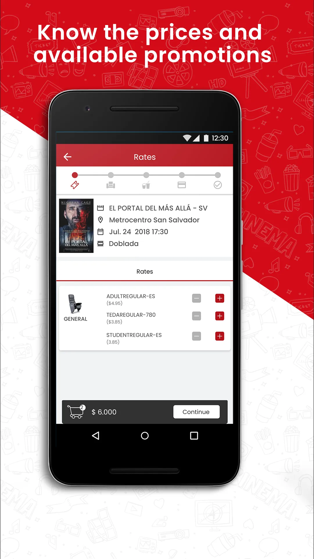 Cinemark Centroamérica | Indus Appstore | Screenshot