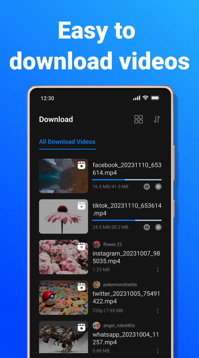 Download Video- All Downloader | Indus Appstore | Screenshot