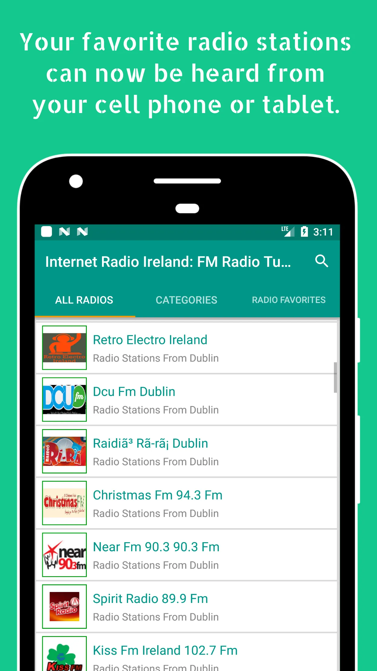 Radio Ireland FM - Radio Irish | Indus Appstore | Screenshot