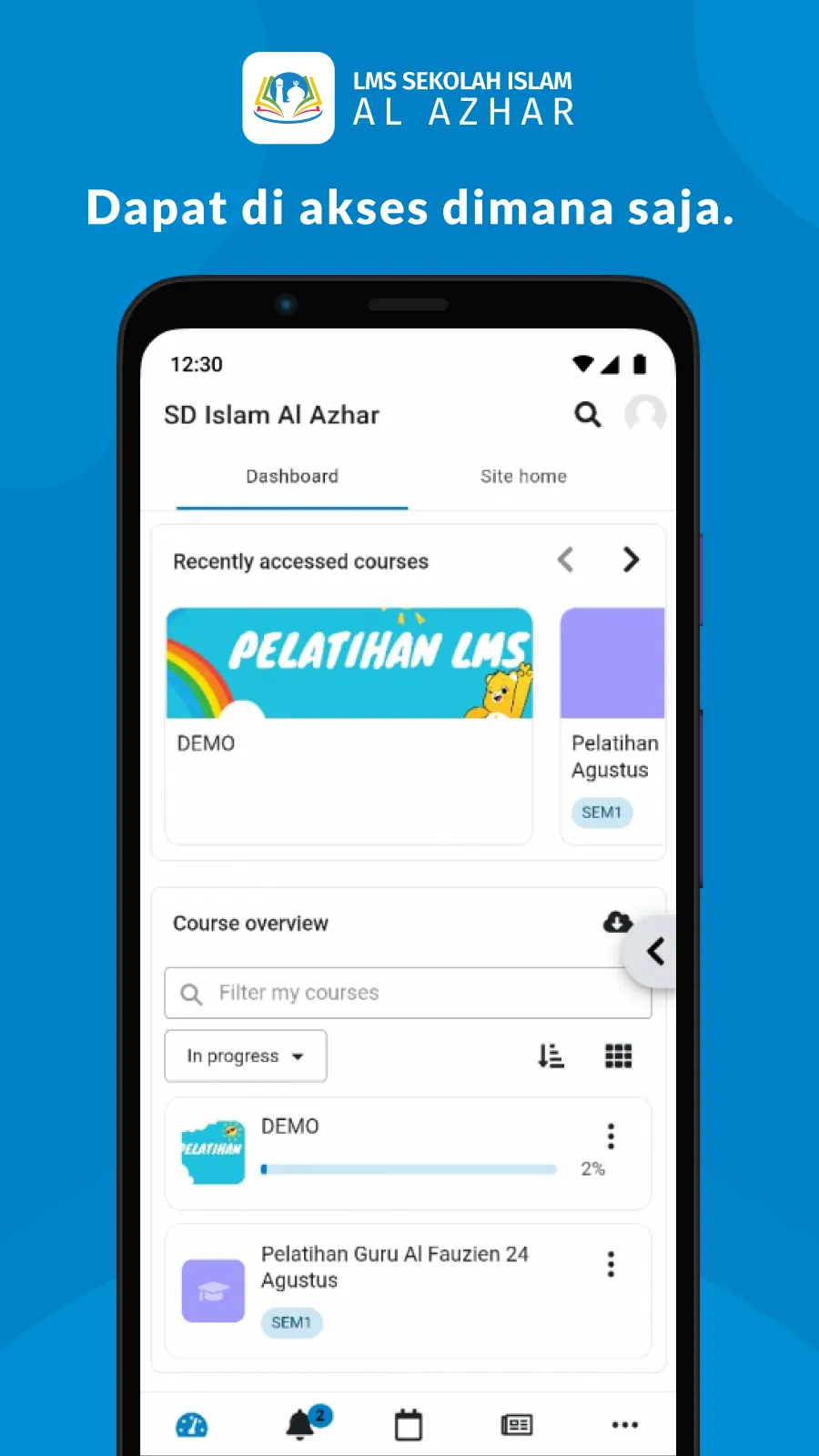 LMS Al Azhar | Indus Appstore | Screenshot