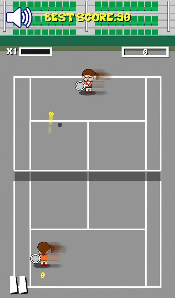 Retro Tiny Tennis | Indus Appstore | Screenshot