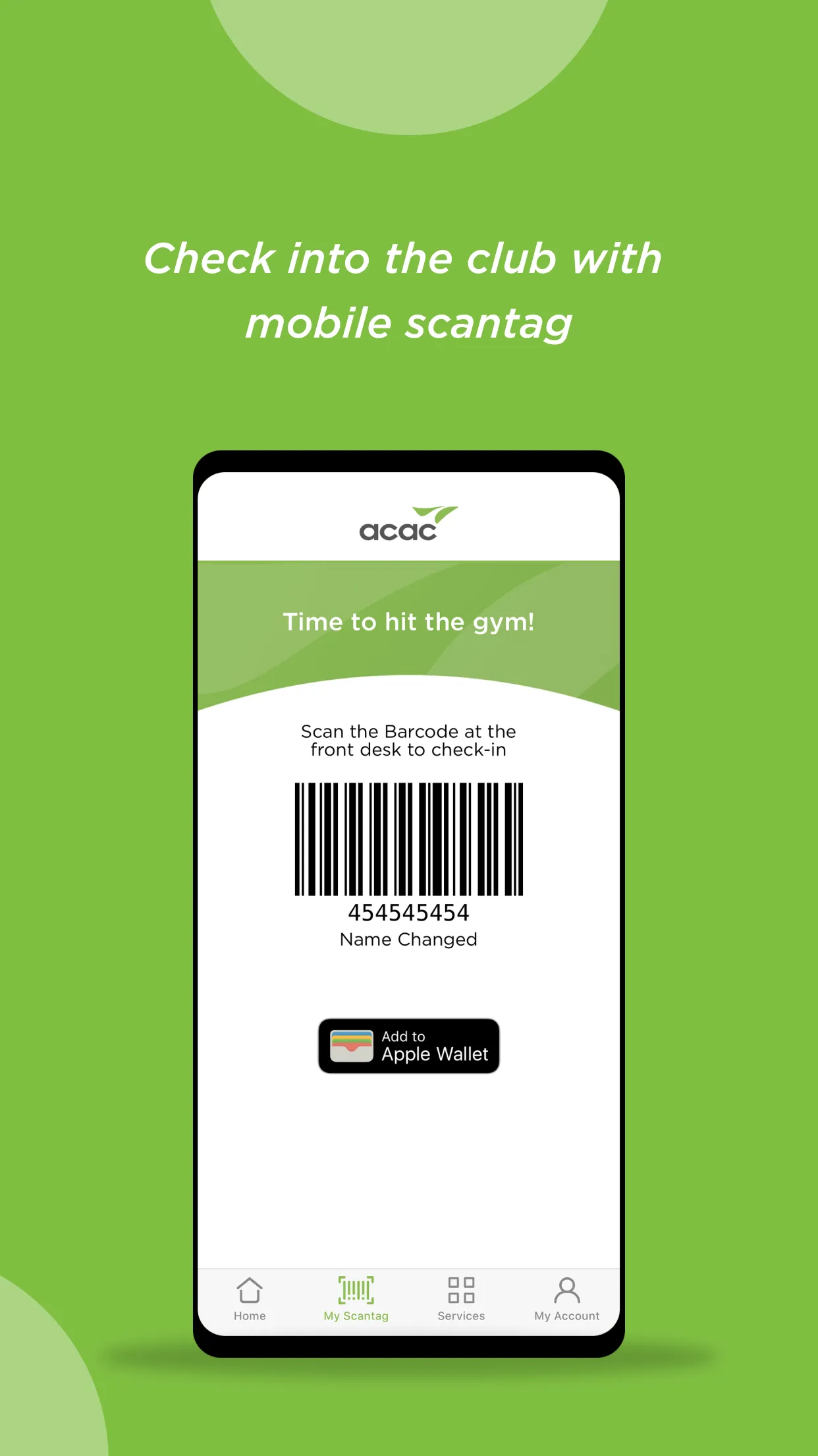 ACAC FITNESS & WELLNESS APP | Indus Appstore | Screenshot