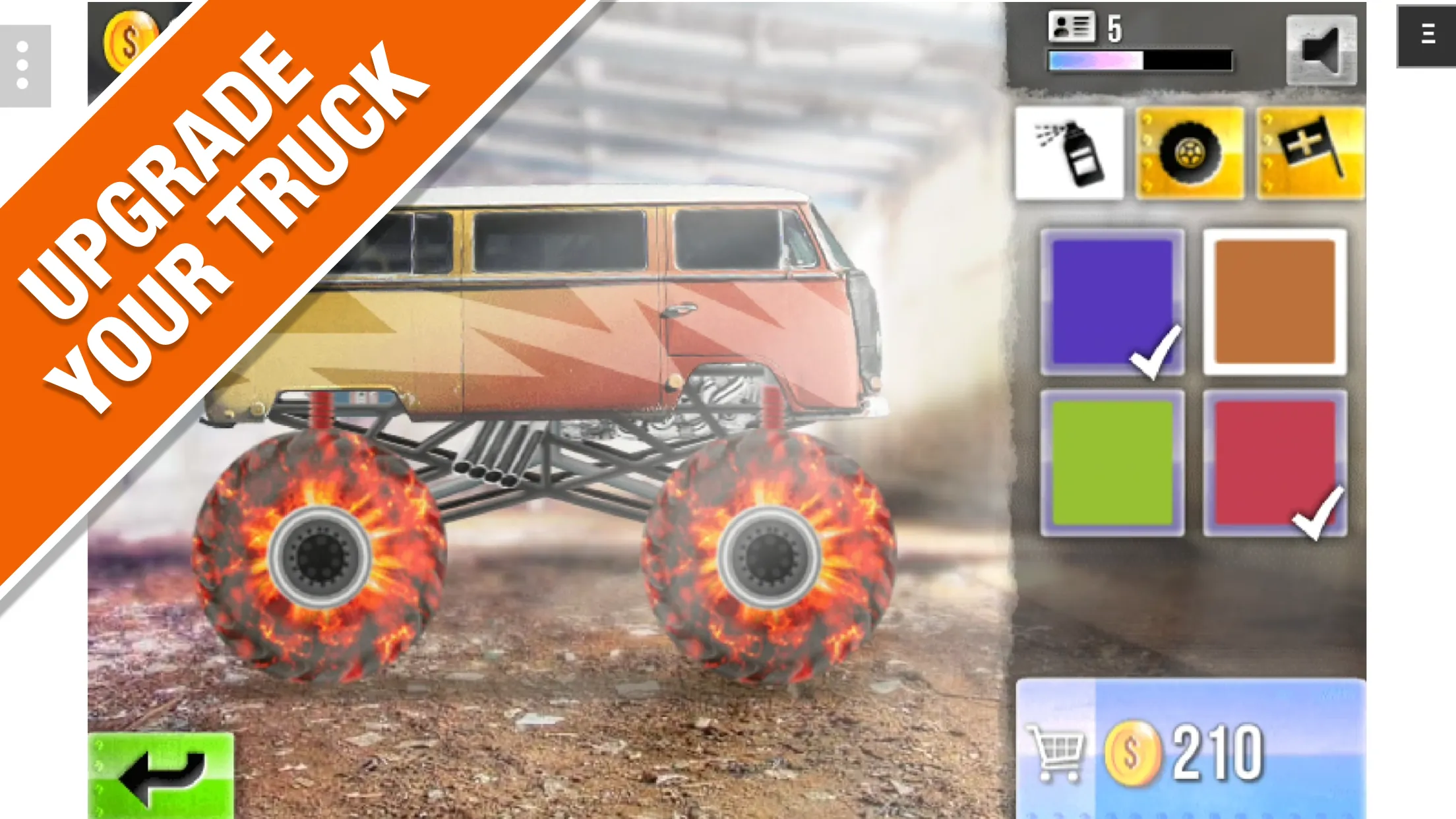 Racing Monster Trucks | Indus Appstore | Screenshot