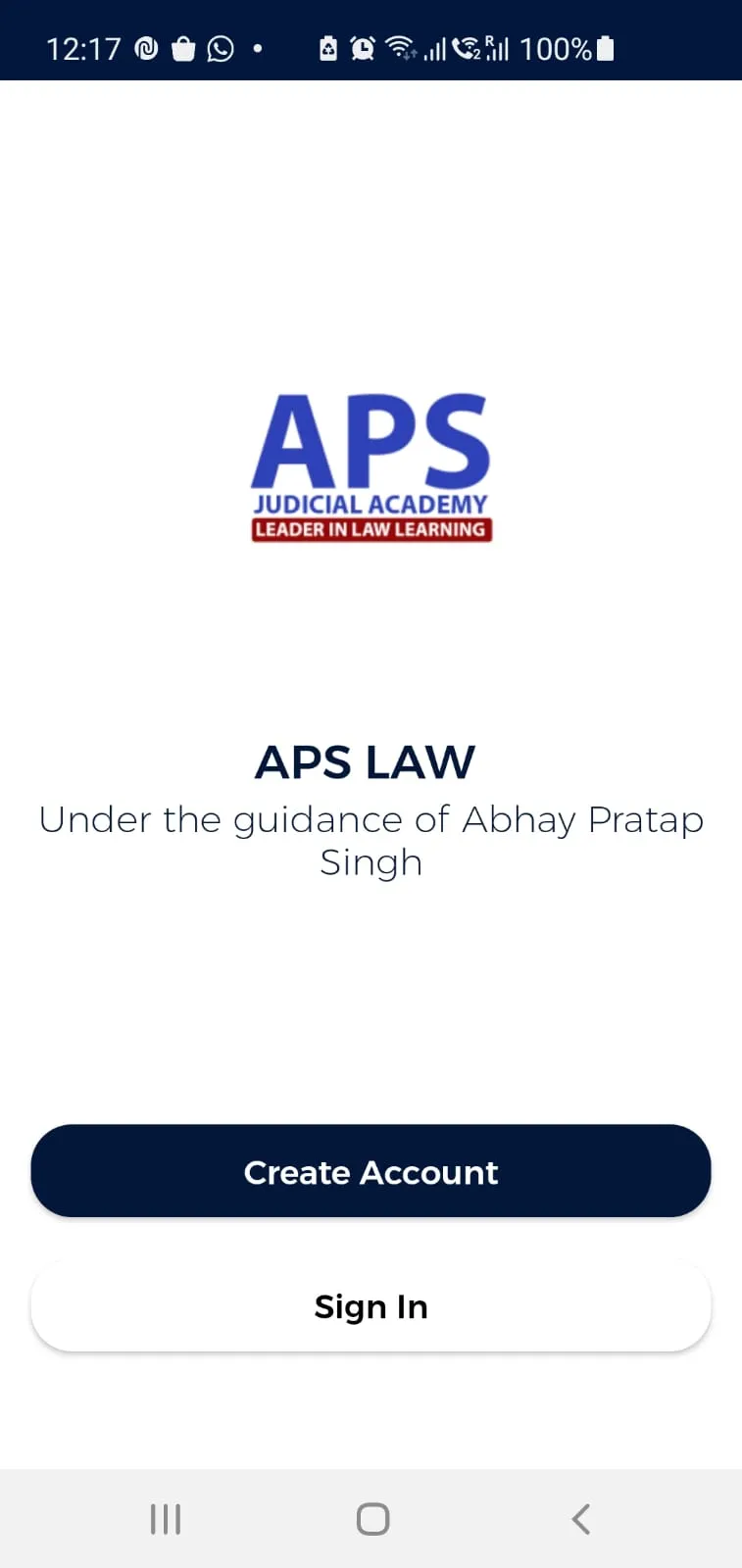 APS LAW | Indus Appstore | Screenshot