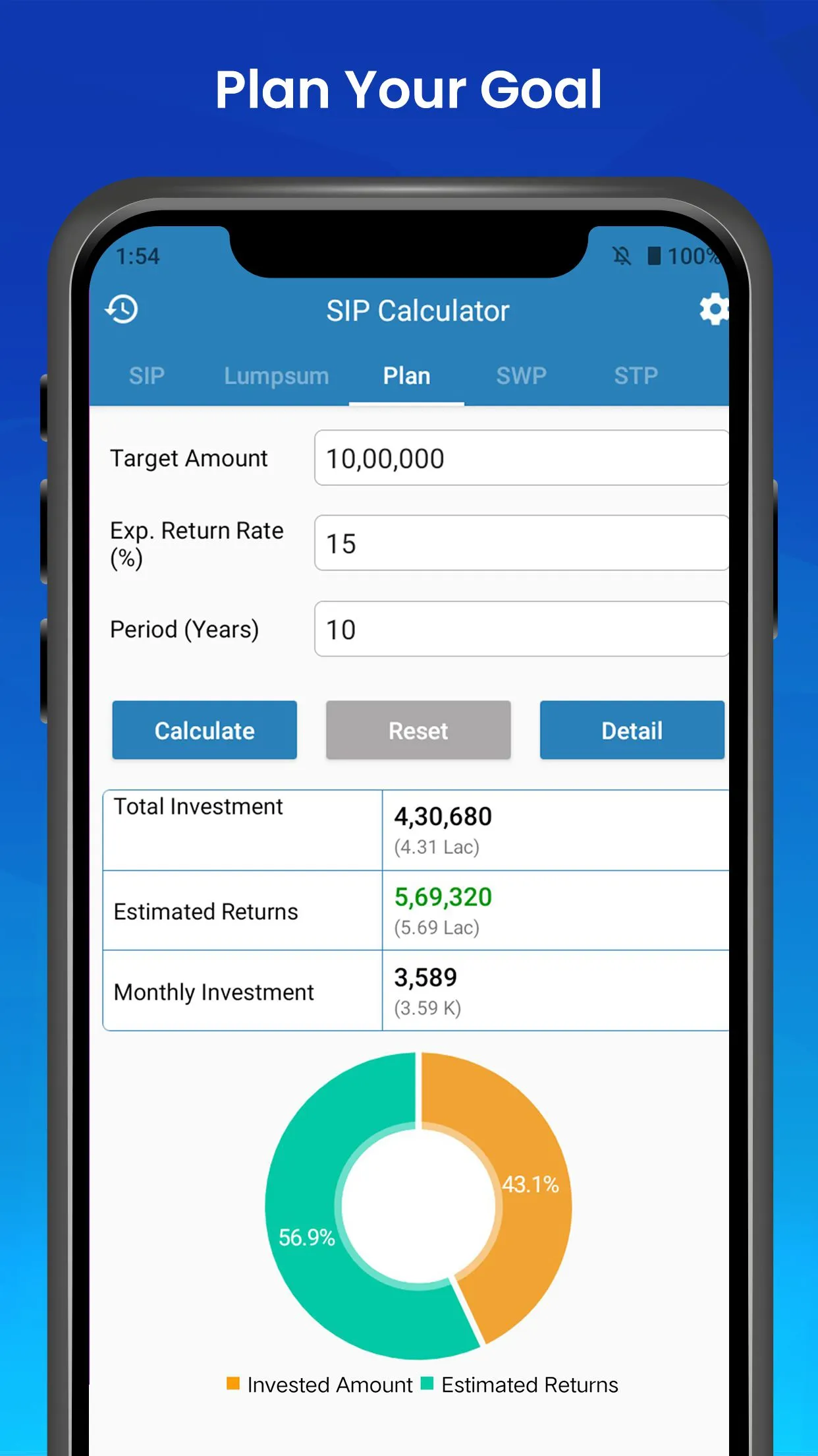 SIP Calculator | Indus Appstore | Screenshot