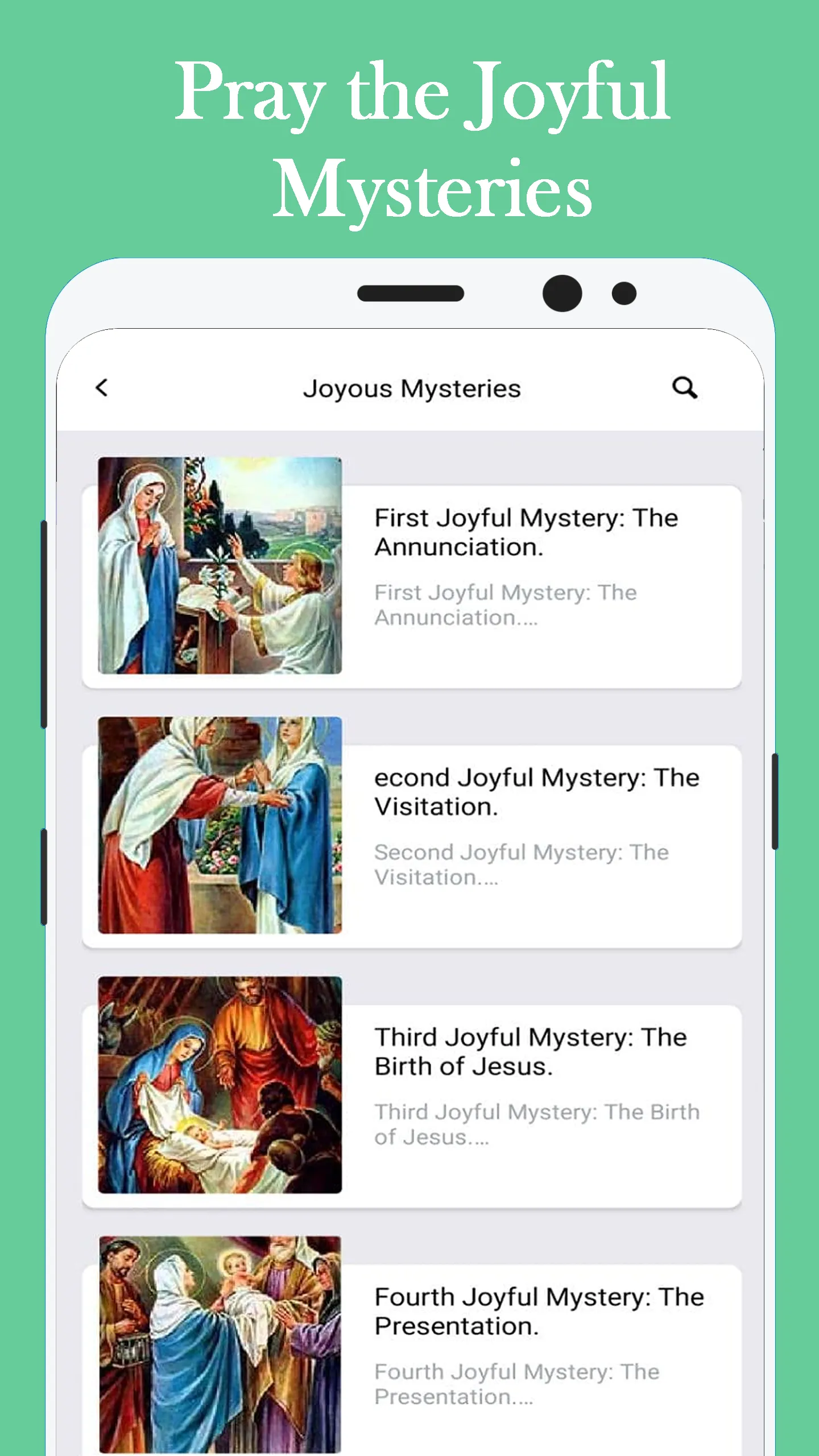 Catholic Rosary | Indus Appstore | Screenshot