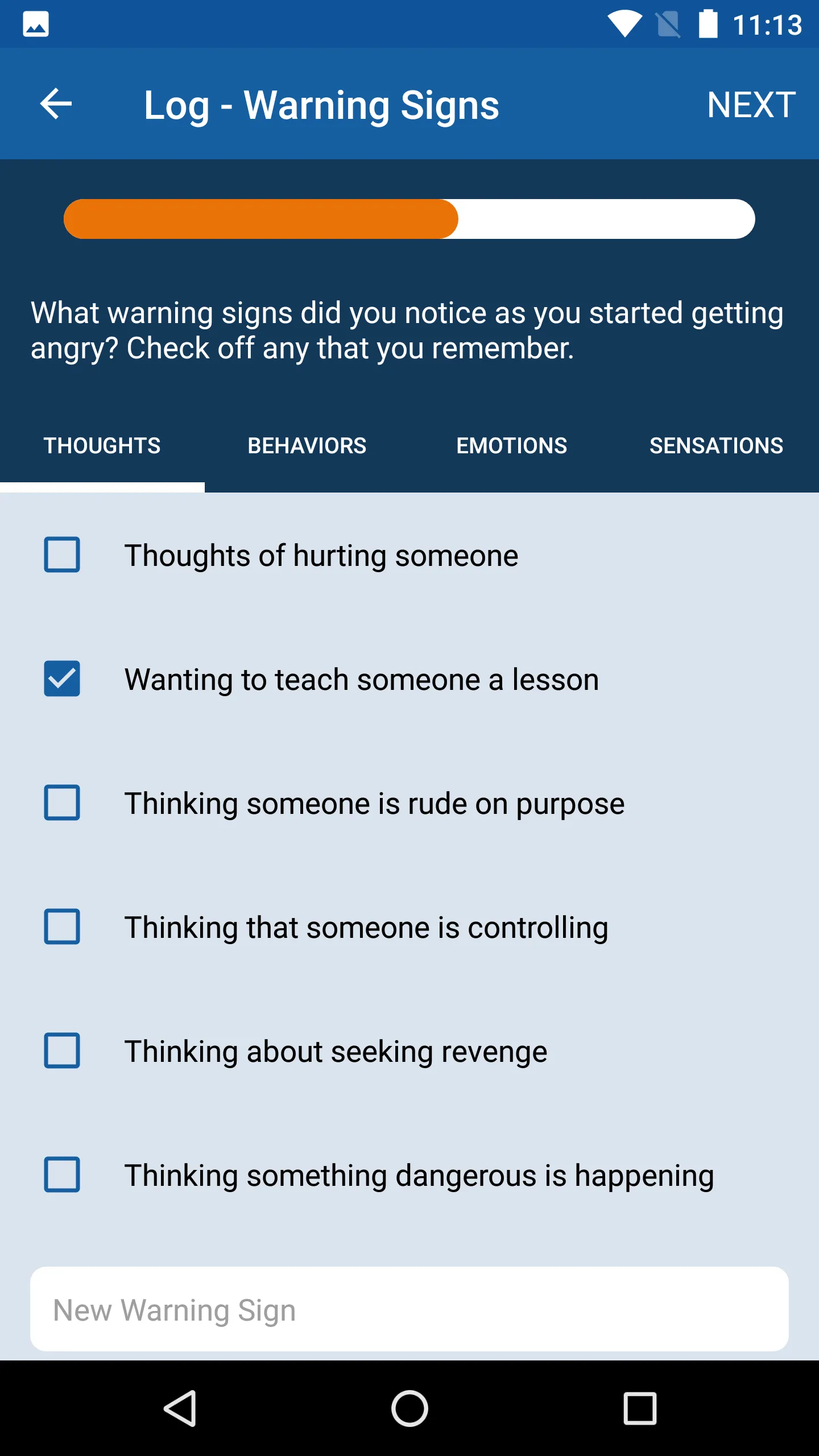 AIMS for Anger Management | Indus Appstore | Screenshot