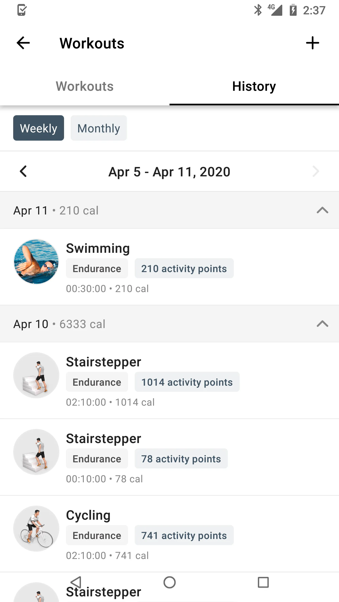 MY FITNESS PROJECT | Indus Appstore | Screenshot