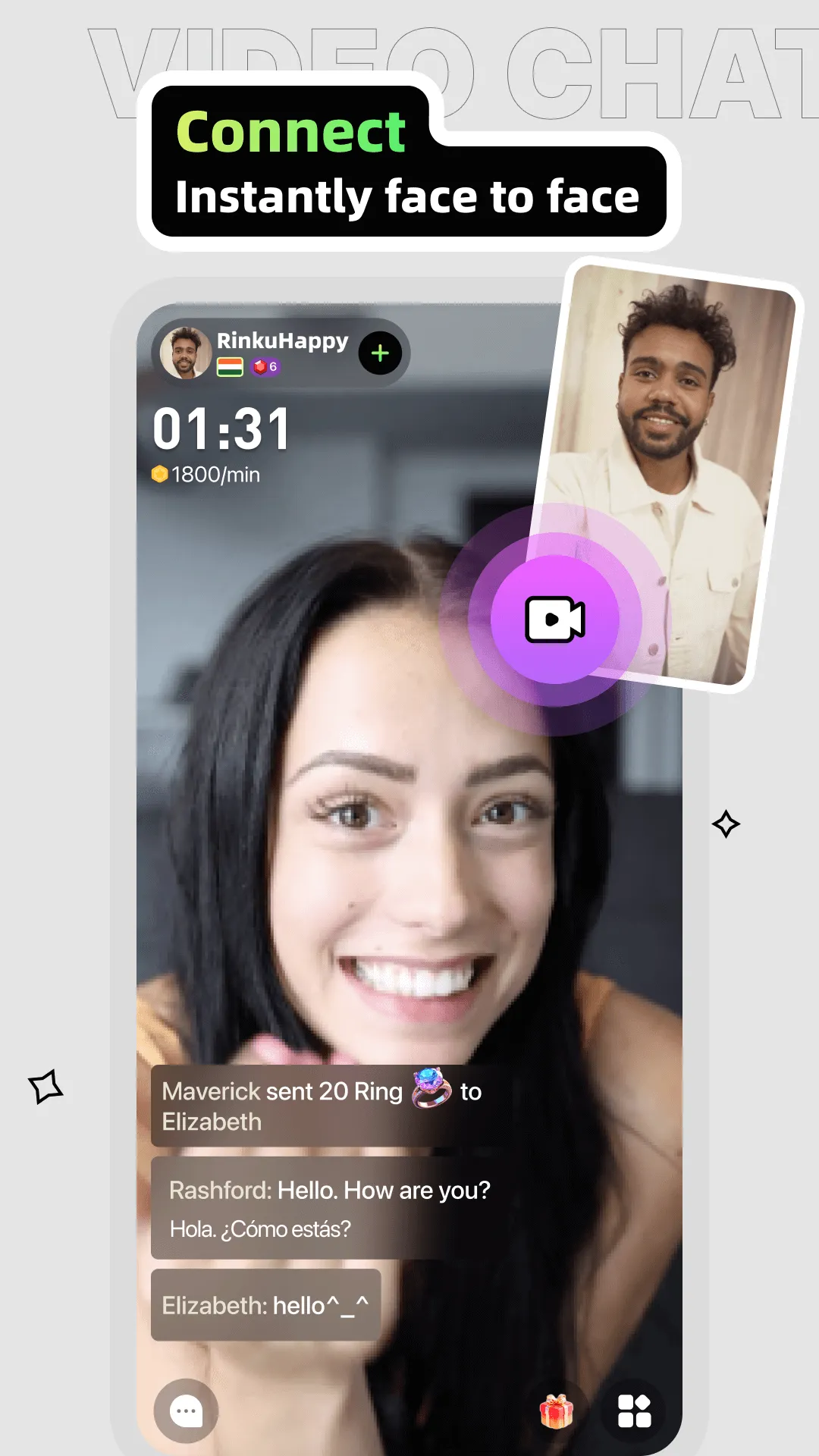 Recho-Live, Video Chat & Room | Indus Appstore | Screenshot