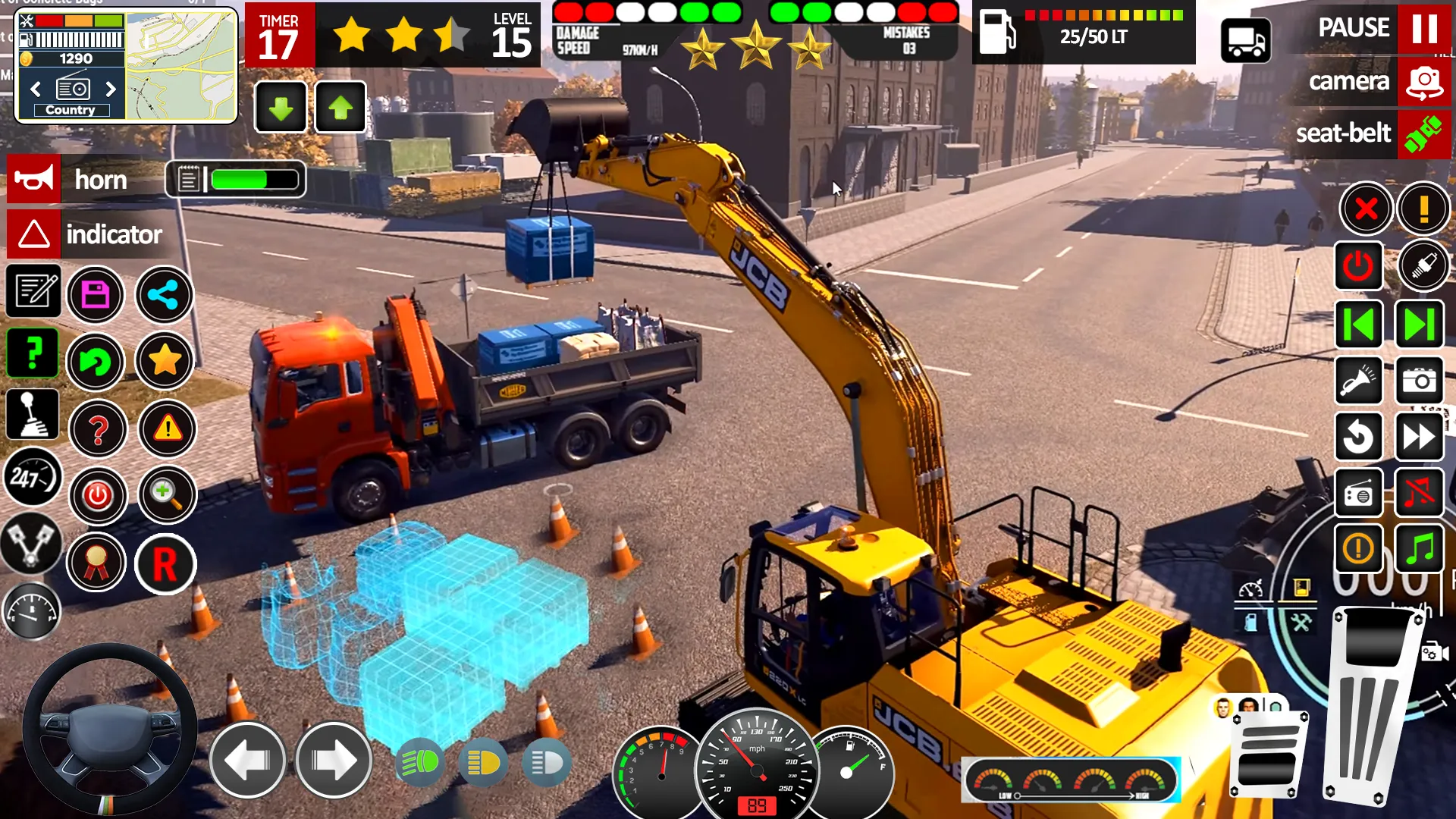 JCB Construction Games 2023 | Indus Appstore | Screenshot