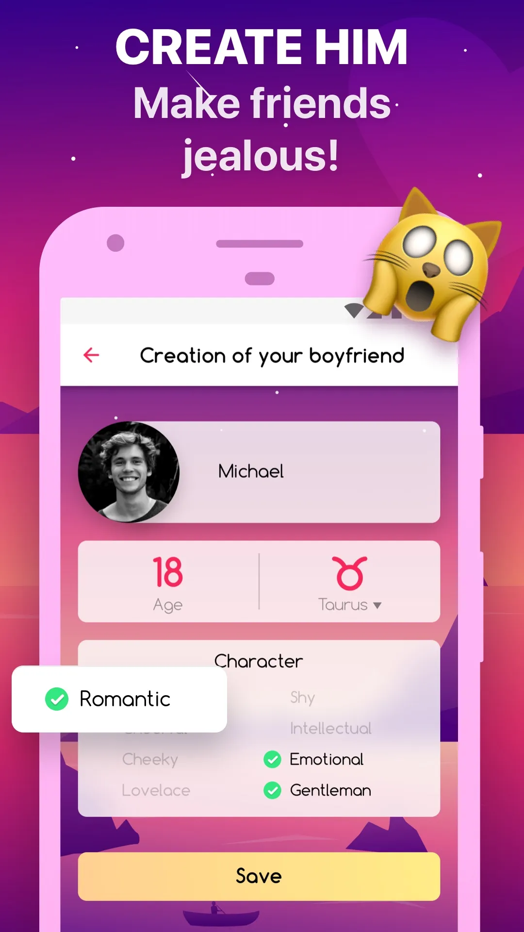 My Virtual Boyfriend Chatbot | Indus Appstore | Screenshot