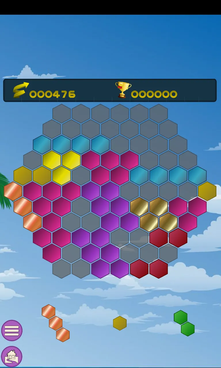 HexBlokz V+, hexa puzzle game | Indus Appstore | Screenshot