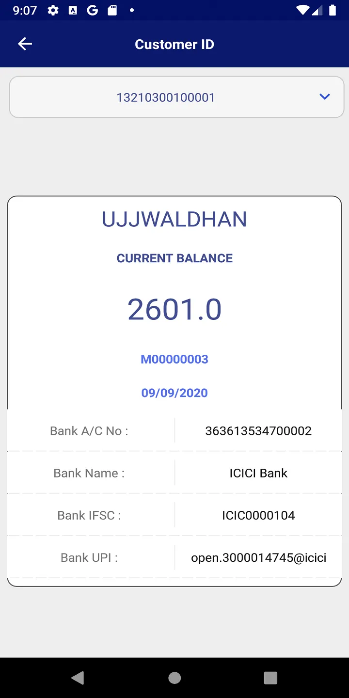 Ujjwaldhan Nidhi Limited | Indus Appstore | Screenshot