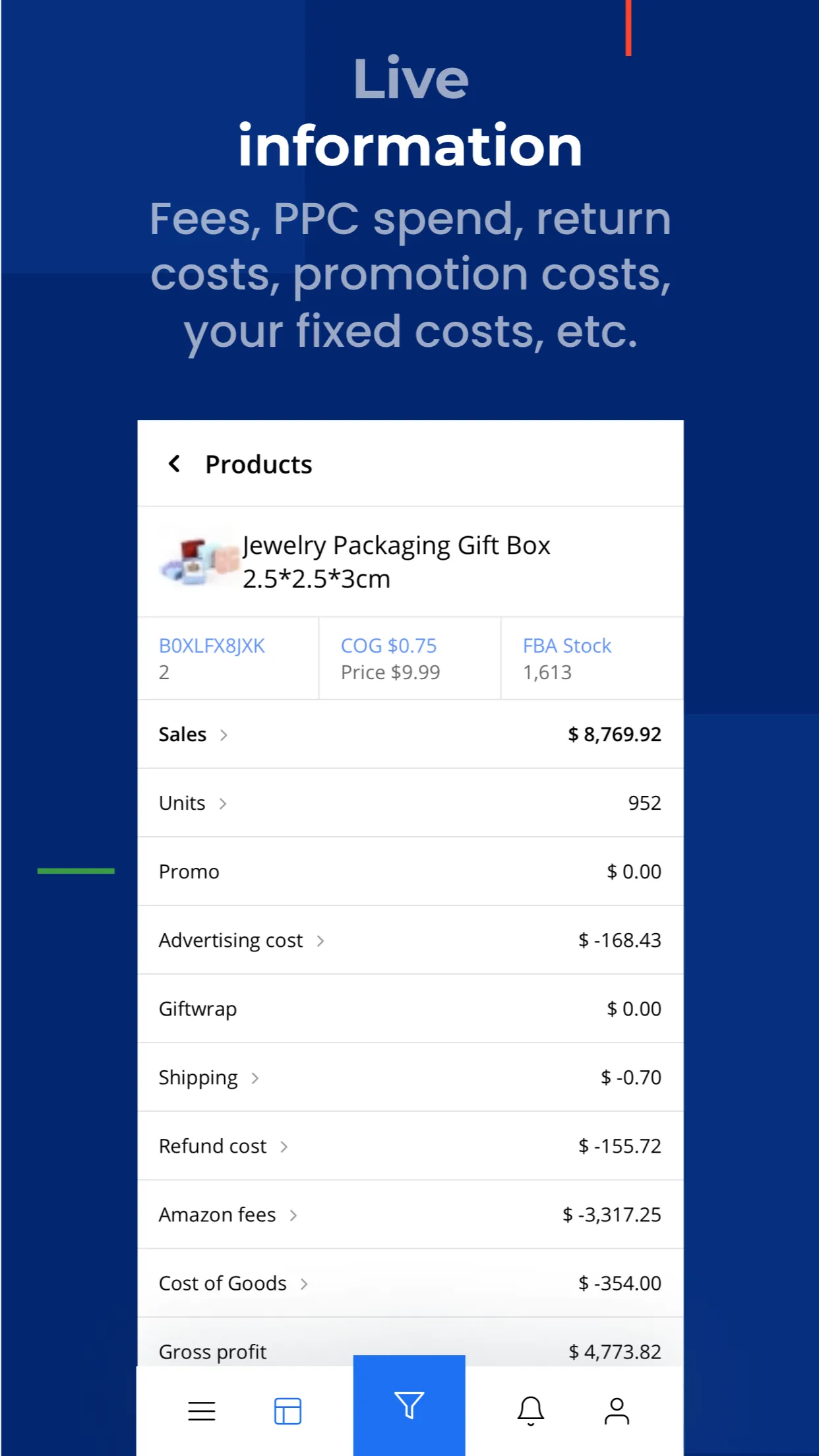 sellerboard Profit Analytics | Indus Appstore | Screenshot