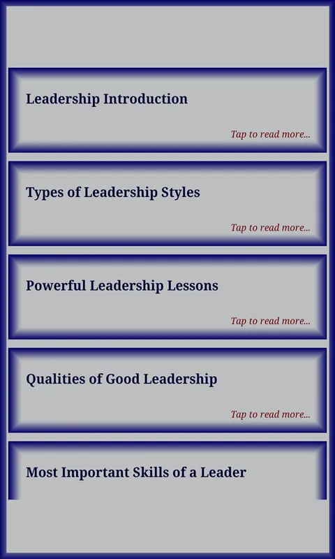 Leadership Skills | Indus Appstore | Screenshot