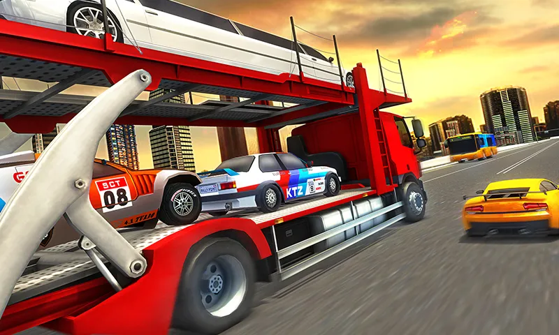 Car Transporter Trailer Truck | Indus Appstore | Screenshot