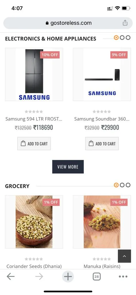 Gostoreless Shopping App | Indus Appstore | Screenshot