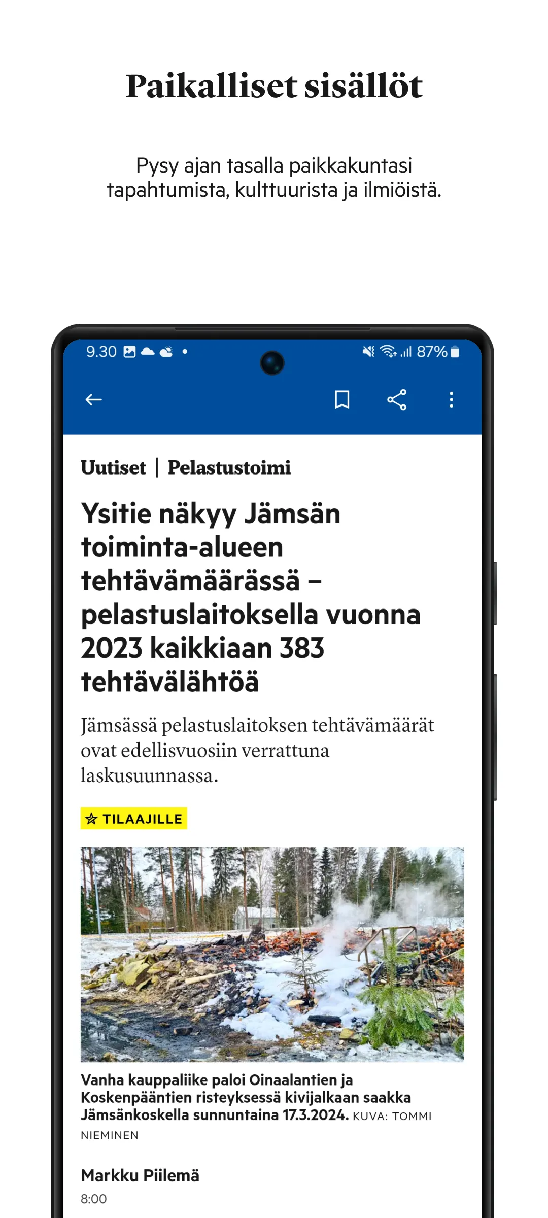 Jämsän Seutu | Indus Appstore | Screenshot