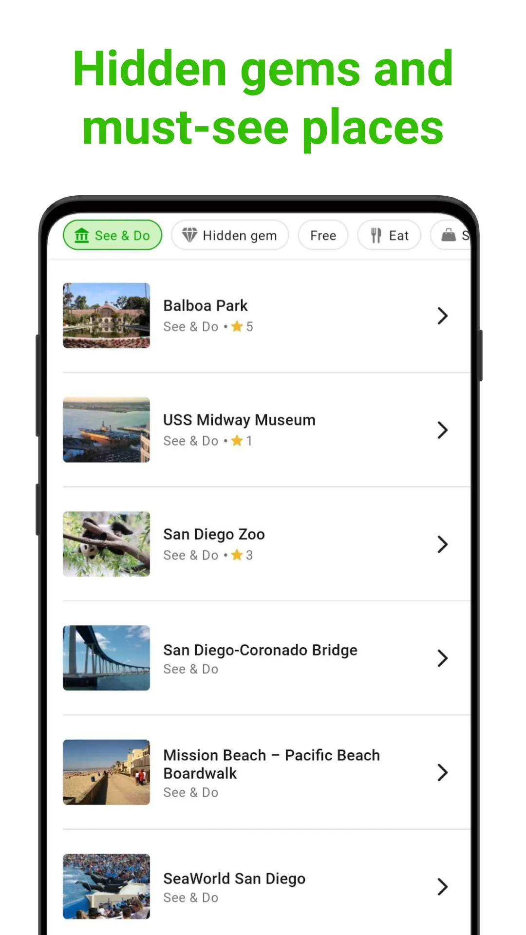 San Diego SmartGuide | Indus Appstore | Screenshot