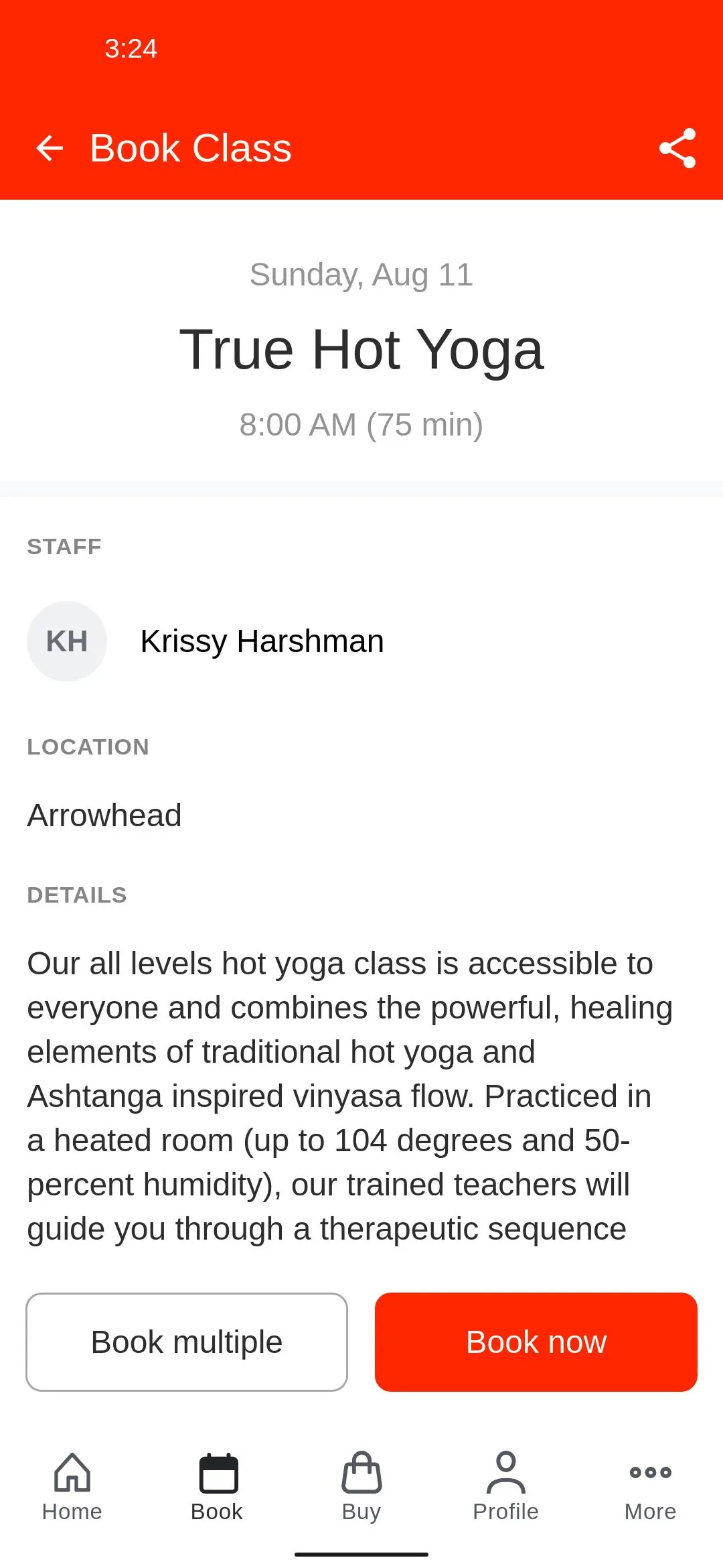 True Hot Yoga | Indus Appstore | Screenshot