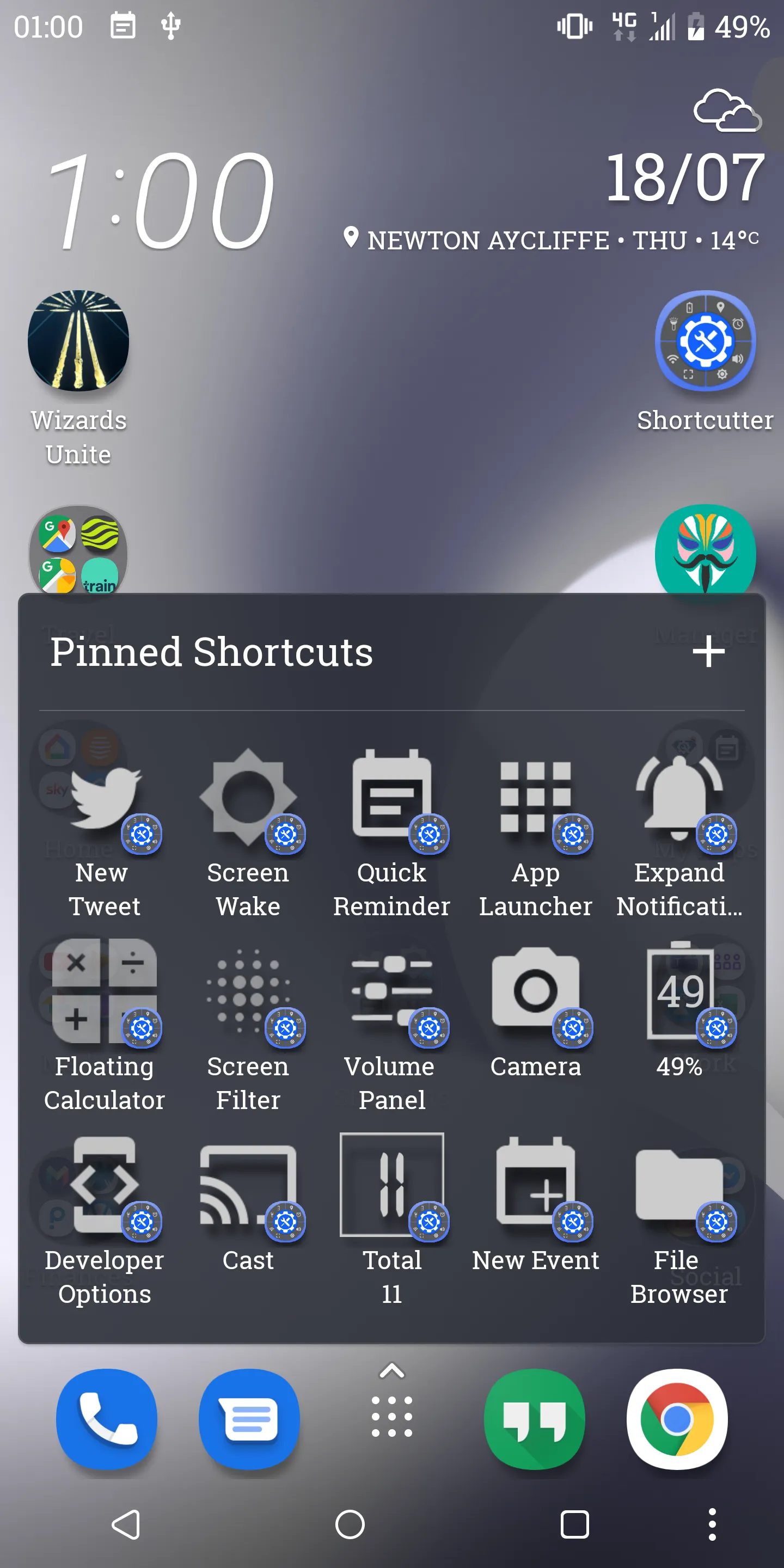 Shortcutter Quick Settings | Indus Appstore | Screenshot