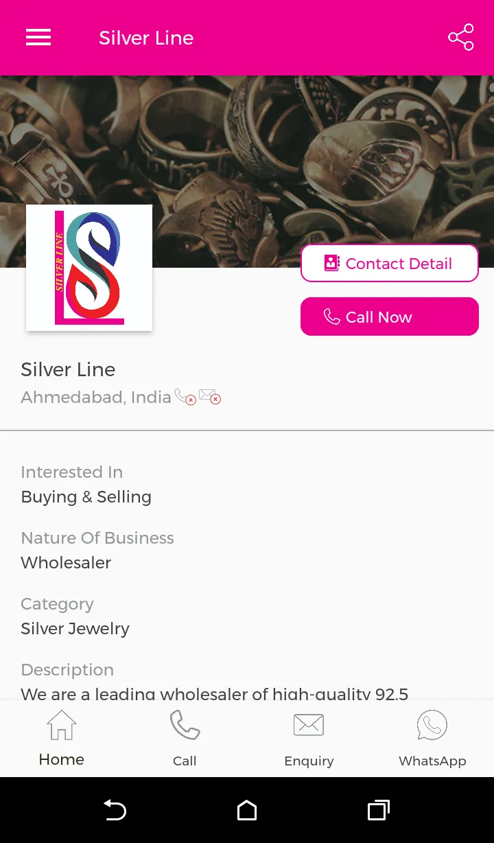 Silver Line - 92.5 Silver Jewe | Indus Appstore | Screenshot