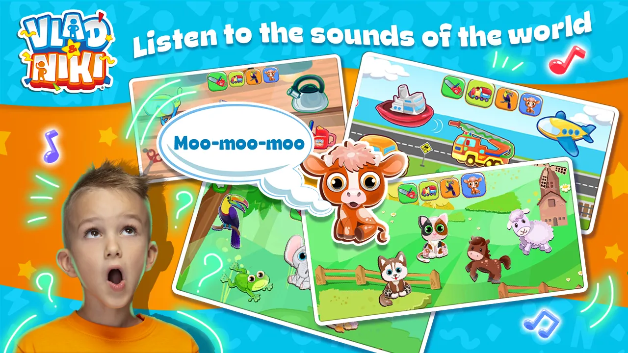Vlad and Niki: Kids Piano | Indus Appstore | Screenshot
