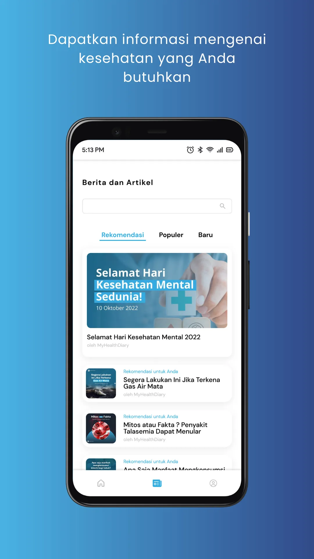 MyHealth Diary | Indus Appstore | Screenshot