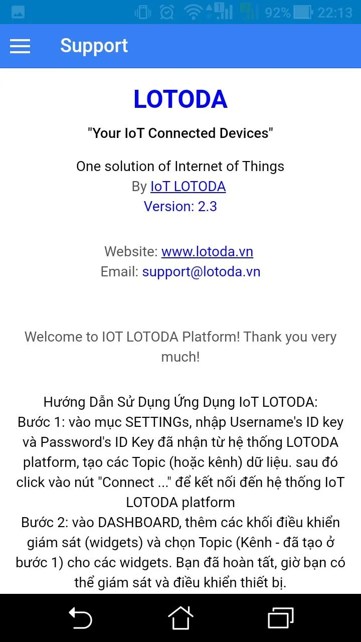 LOTODA - Your IoT Dashboard | Indus Appstore | Screenshot