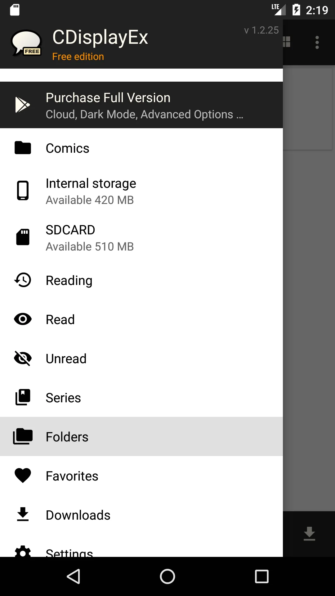CDisplayEx Comic Reader Lite | Indus Appstore | Screenshot