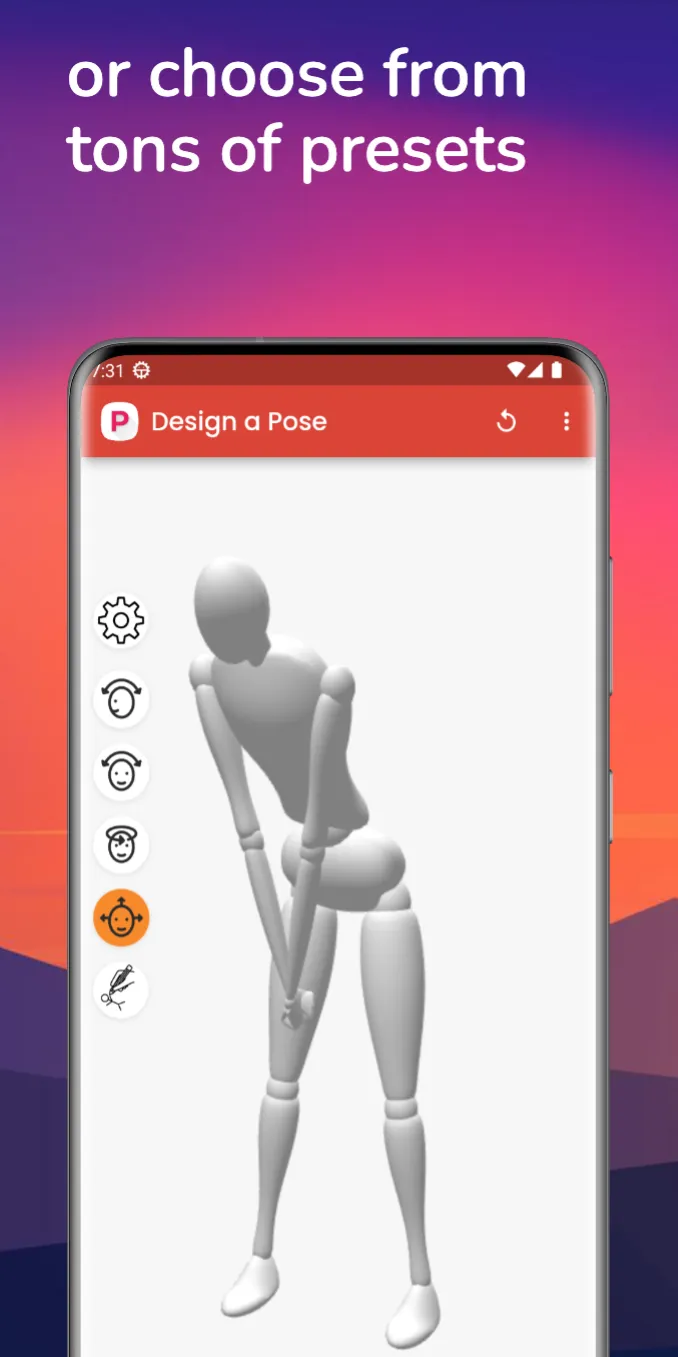 Pose for Drawing | Indus Appstore | Screenshot