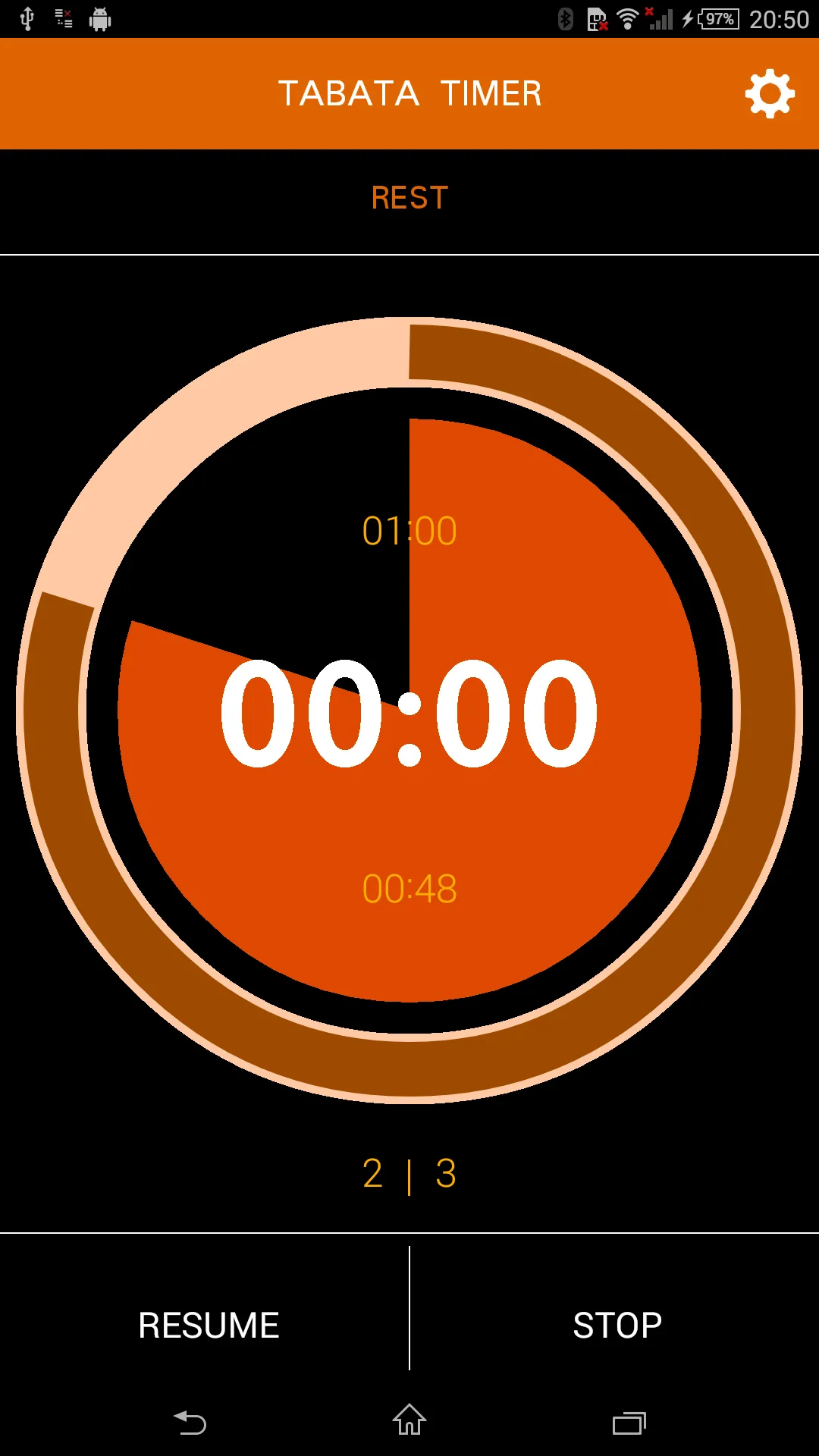 Interval timer with music | Indus Appstore | Screenshot