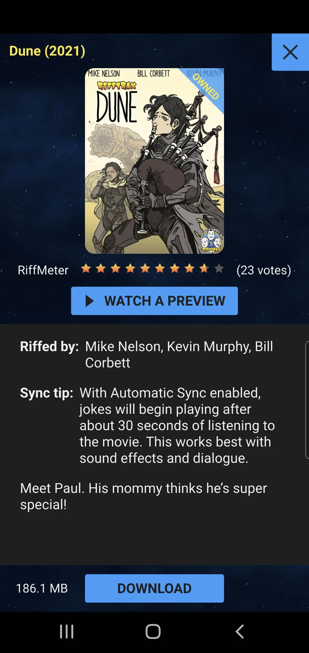 RiffTrax Sync | Indus Appstore | Screenshot